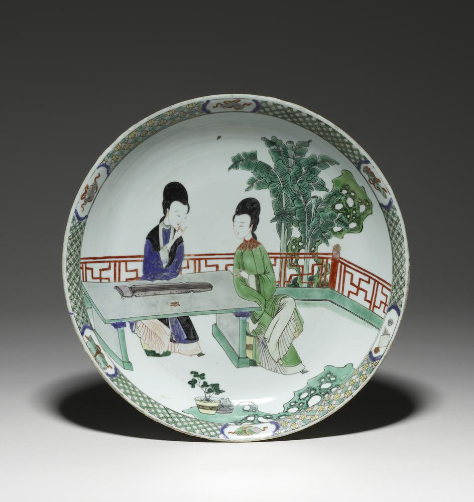 图片[3]-saucer; dish BM-Franks.506.+-China Archive